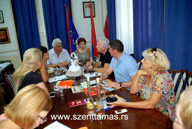 Orosz delegáció járt Szenttamáson 2015. aug.12.